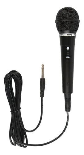 Microfone Dinâmico Cardioide cor preto MXT Mod M1800B | MercadoLivre