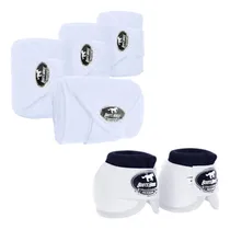Comprar Kit Mesma Cor Liga E Cloche Para Cavalo Boots Horse Original