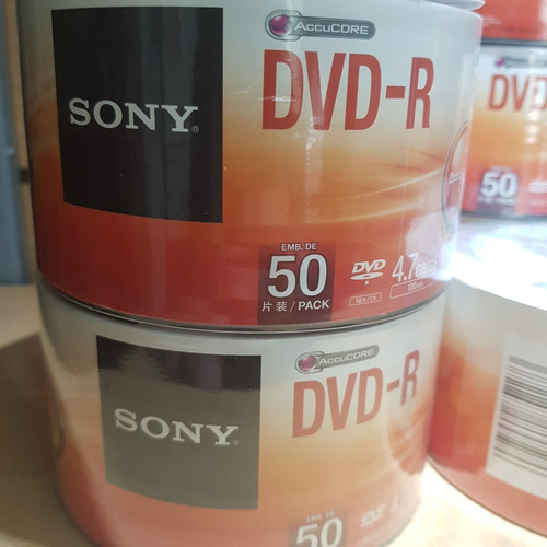 Dvd Sony -r 16x X 100 Unidades Dvd Virgen No Verbatim Tdk