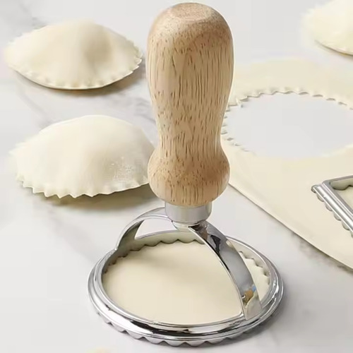 Molde Redondo 5 Cm Peq Ondulado Massas Biscoitos Confeitaria Cor Inox