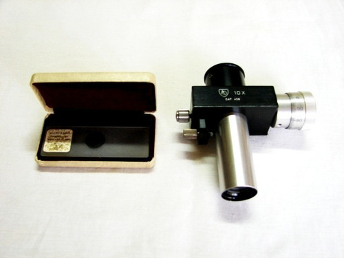 Microscopio Ocular Micrométrico Filar Y Micrómetro. Ao. Usa 