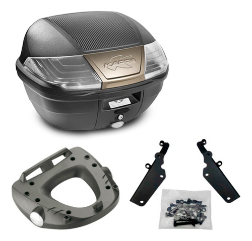 Baul Trasero Top Case 40 L Con Soporte P/ Ktm 790 Adventure