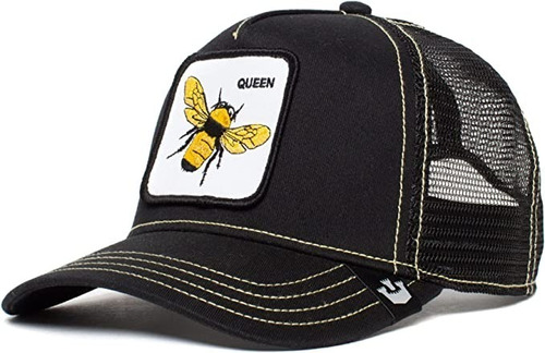 Gorra Goorin Bros Queen Black Original Unitalla Abeja Negra