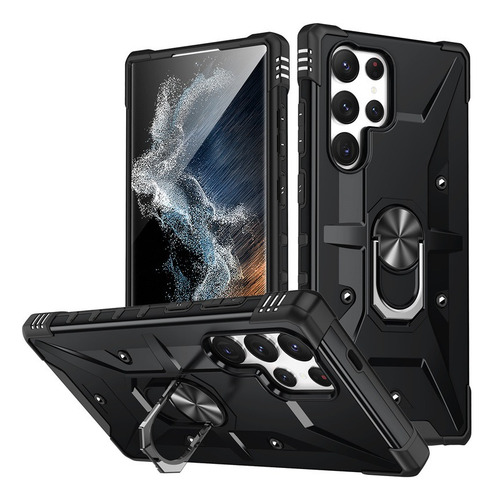 Funda Uso Rudo Anillo Soporte Samsung Galaxy A0/a1/a2/a3