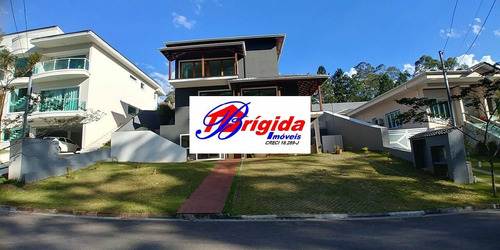 Imagem 6 de 15 de Linda Casa 04 Suítes, No Condomínio Parque Das Artes, Embu! - Ca087