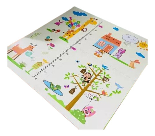 Alfombra Goma Eva X4 Diseños Para Niños 60x60 Puzzle Mats