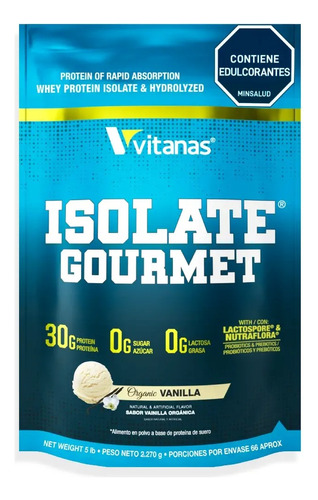 Isolate Gourmet X5lbs - Vitanas - Unidad a $369900