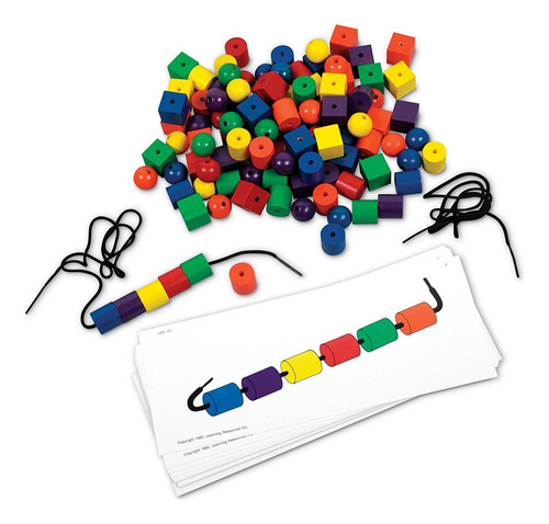 Learning Resources Juego De Tarjeta Con Patrones Y Cuentas