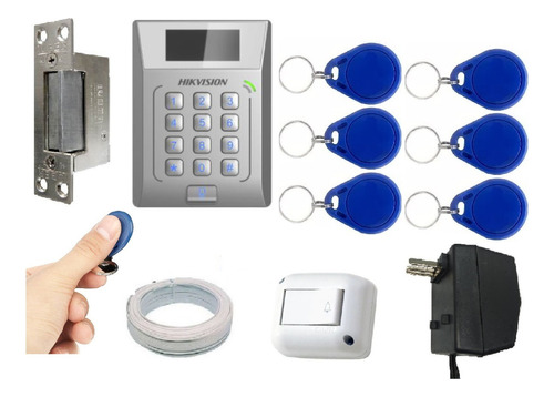 Control Acceso Registros Horarios Llave Tarjetas Rfid Kit 