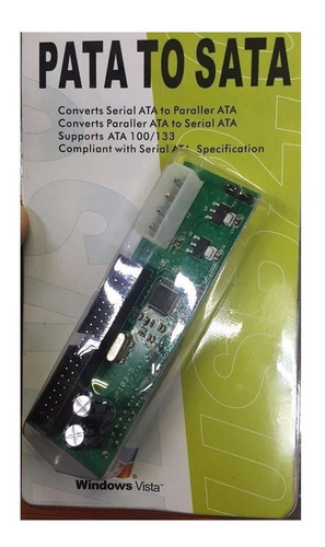 Imagen 3 de 4 de Convertidor Pata A Sata Serial Ata A Paralelo Ata Serial E