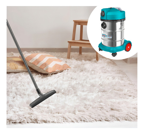 Aspiradora 30lt Seco O Humedo 1400w 18kpa Total Tvc14301