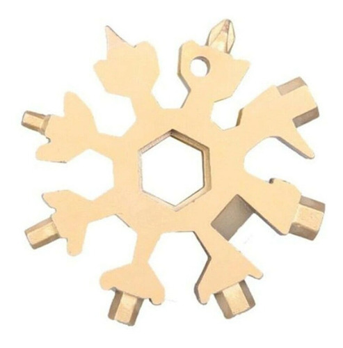 Multi Herramienta 18-1 Copo Tool Allen Gold 6.4cm Grosor 8mm