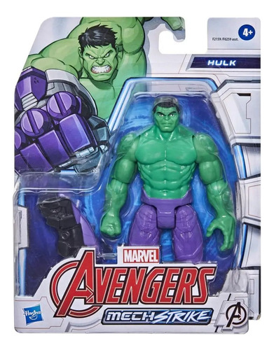 Marvel Avengers Mech Strike - Hulk Figura Articulada 15 Cm