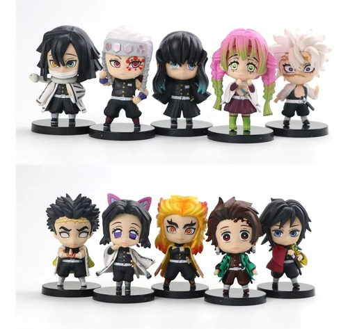 Imagen 3 de 3 de Figuras Coleccionables Demon Slayer Anime