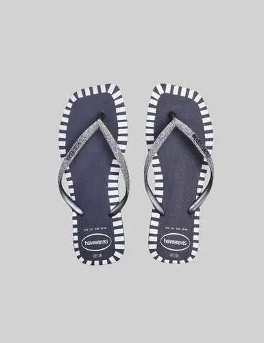 Sandália Slim Square Glitter Contour Havaianas