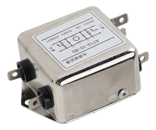 Filtro De Alimentación 250 Vac Emi Interferencia Electromagn