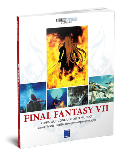 ¡Libro de colección antiguo! Gamer Classics: Final Fantasy Vii