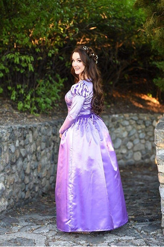 Little Adventures Enchanted Rapunzel Dress-up Costume For 