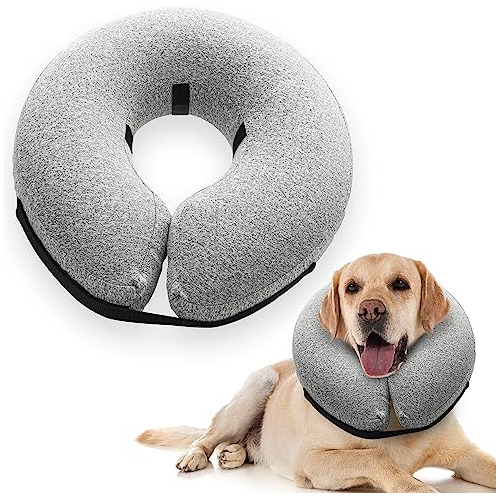 Collar Inflable Protector Big Ant Para Perros Y Gatos, Cono 