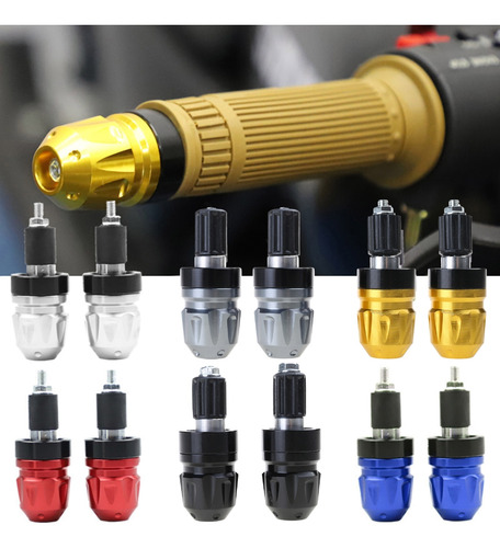 Empuñaduras De Manillar De 7/8 Pulgadas Para Motocicletas, S