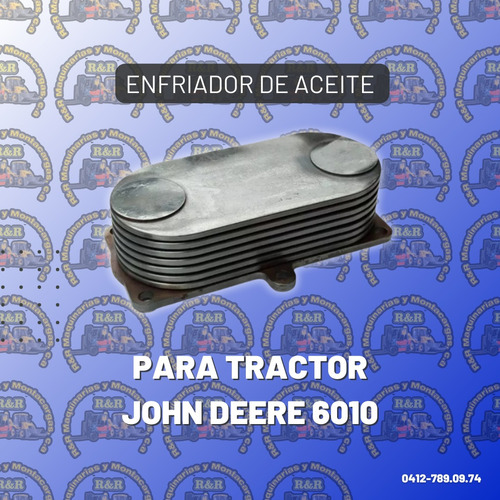 Enfriador De Aceite Para Tractor John Deere 6010