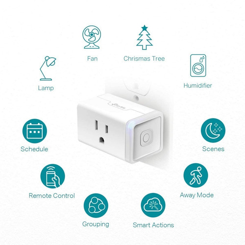 Enchufe Inteligente Tp-link Wifi Smart Plug (pack De Dos)