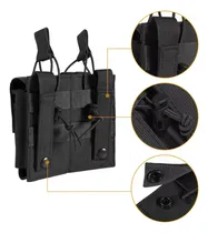 Comprar Porta Cargador Táctico Molle Doble Militar Para Arma Larga