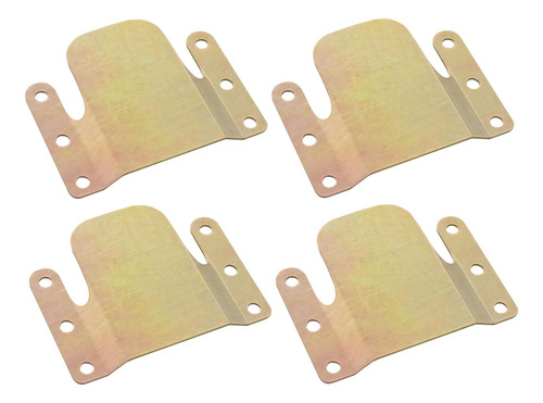 4 Conectores Para Sofá Seccional, Conector Entrelazado Oro