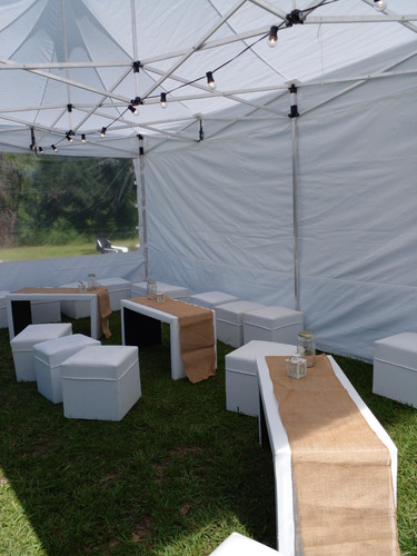 Imagen 2 de 10 de Alquiler De Gazebos Con Laterales Opcionales