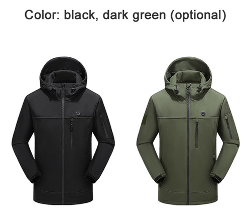 Chaqueta Calefactable Usb Exterior Ropa Térmica Invierno Pes