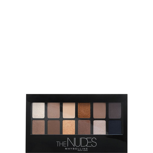 Paleta De Sombras The Nudes Maybelline 12 Tonos