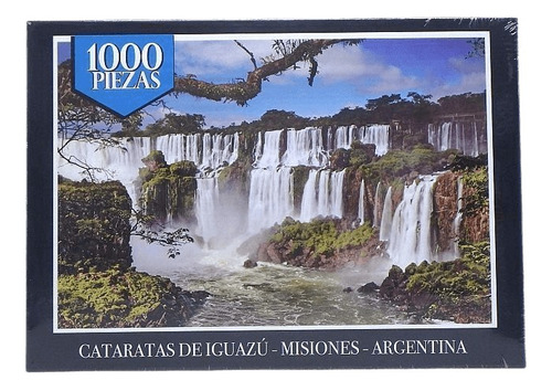 Rompecabezas 1000 Piezas Cataratas Del Iguazu Misiones Argen