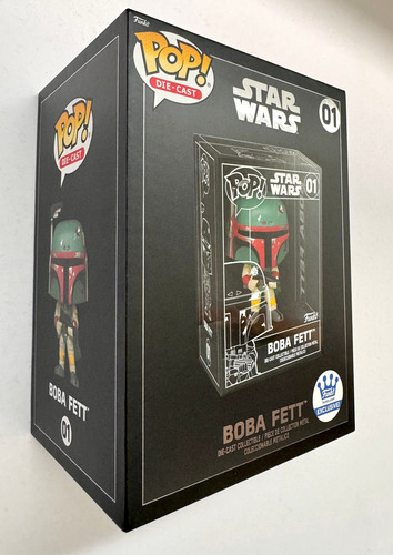 Funko Pop Funko Pop Boba Fett Die Cast Exclusivo Star Wars