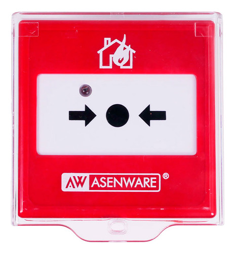 Avisador De Incendio Manual Convencional 24 Vcc Led Rojo