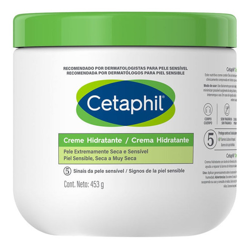 Crema Corporal Cetaphil Hidratante X 453 G