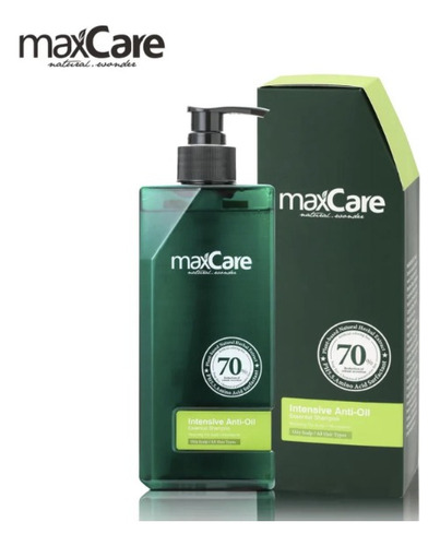 Maxcare® Shampoo Anti-oil 500ml Para Cabello Graso