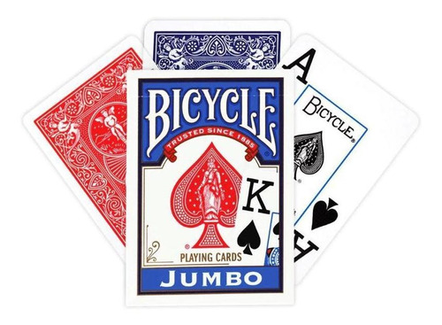 Bicycle Jumbo, Cartas De Poker, Barajas