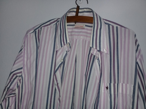 Camisa Hombre Tannery Rayas L