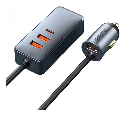 Cargador Auto Multi Puerto Pps Usb Y Usb C  De 120 W Baseus