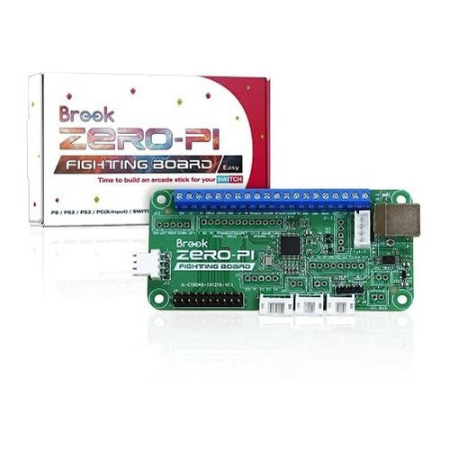 Tarjeta De Pelea Brook Zero-pi Compatible Con Switch -verde