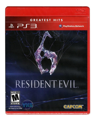 Resident Evil 6 Físico PS3 Capcom