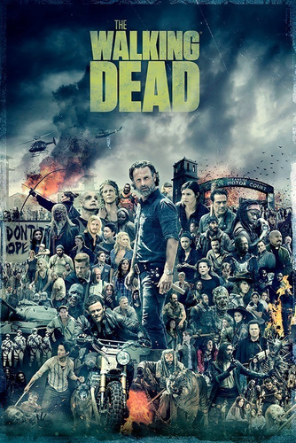 Poster De Walking Dead Ultima Temporada