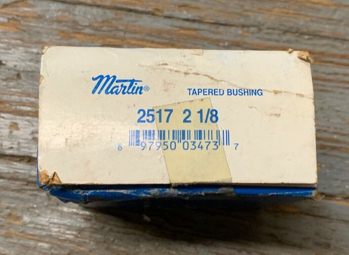 Martin 2517 2-1/8 Tapered Bushing With Keyway New In Fac Ssm
