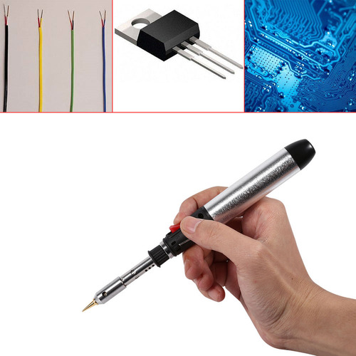 Kit De Soldador Inalámbrico De Gas Butano 4 En 1
