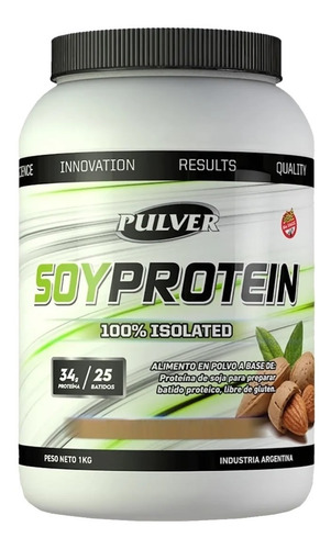 Imagen 2 de 3 de 2 Soy Protein Pulver 1 Kg Proteina Soja Veganos