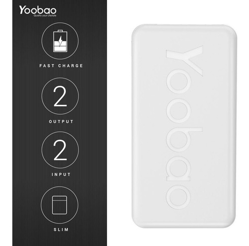 Power Bank Cargador Portatil Rapido Usb 10000 Mah P10t