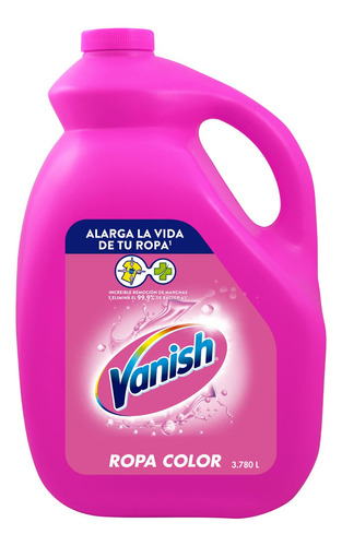 Vanish Desmanchador Liquido Rosa 3785m - L a $13900