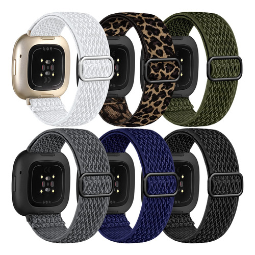 Ouwegaga Compatible Con Correas Fitbit Versa 3 4 Para Hombr.