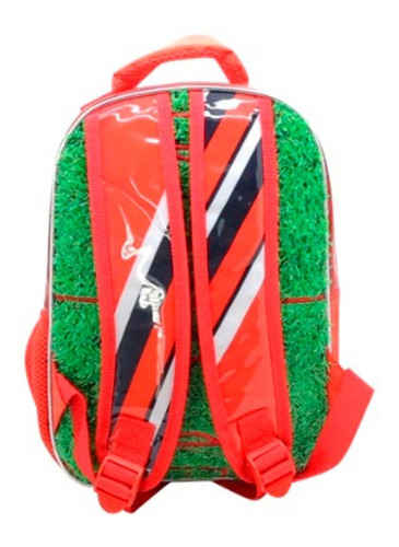 Mochila Espalda River Plate Jardin 12' Ri293 Color Rojo