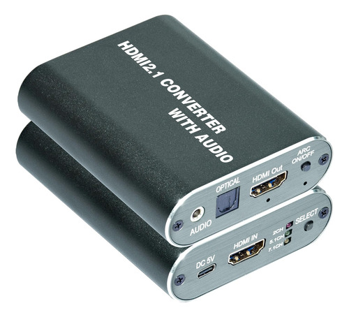 Extractor De Audio Bytecc 8k Hdmi, Extractor